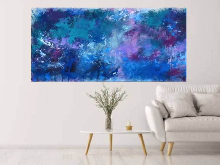 Original Abstract Expressionism Abstract Painting by Anika Savage