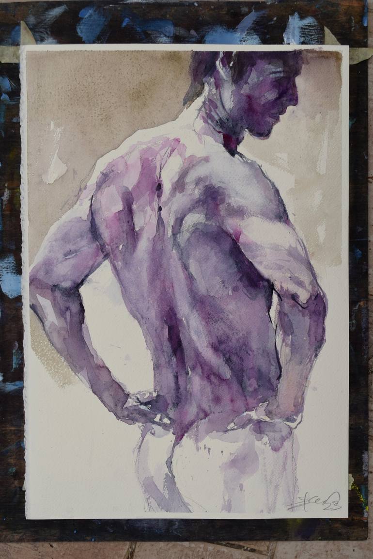 Original Figurative Nude Painting by Goran Žigolić