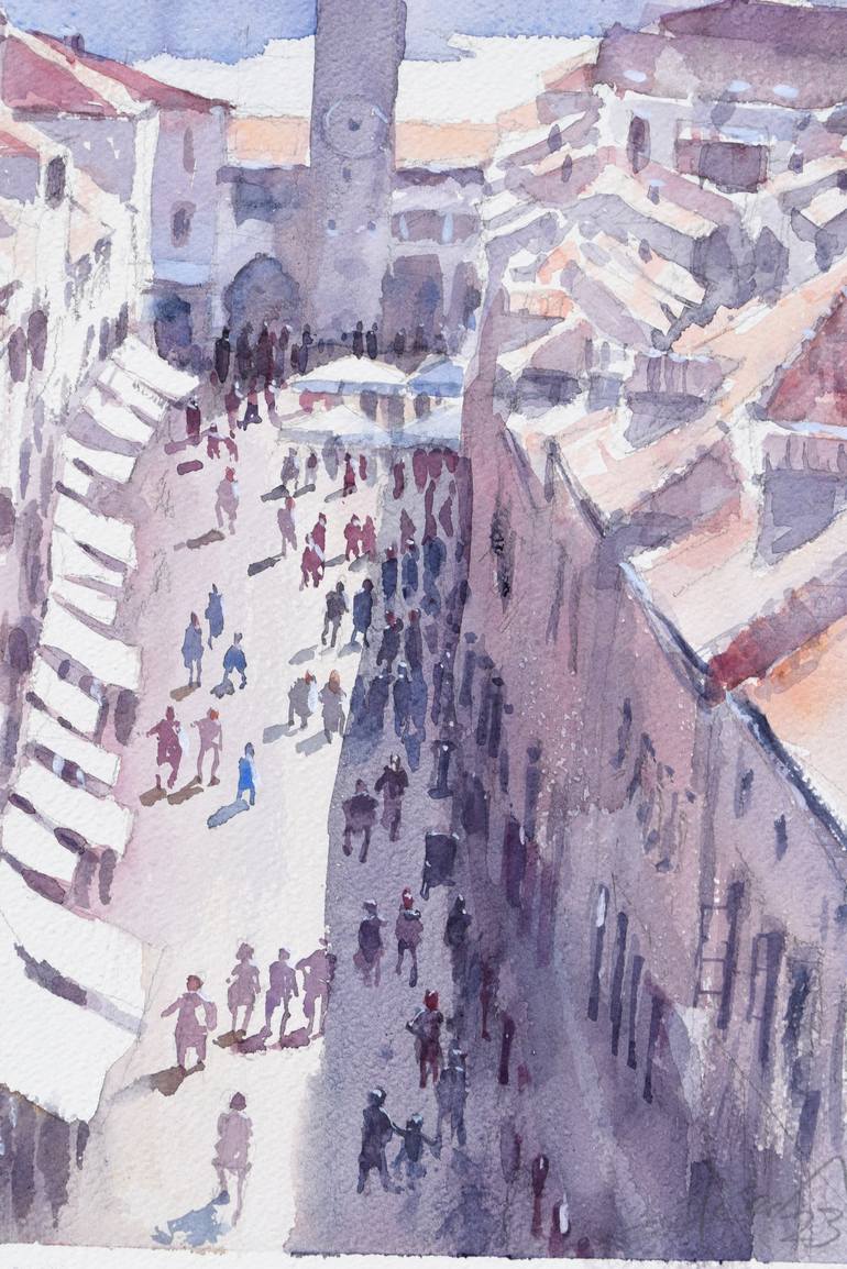 Original Impressionism Cities Painting by Goran ŽIgolić