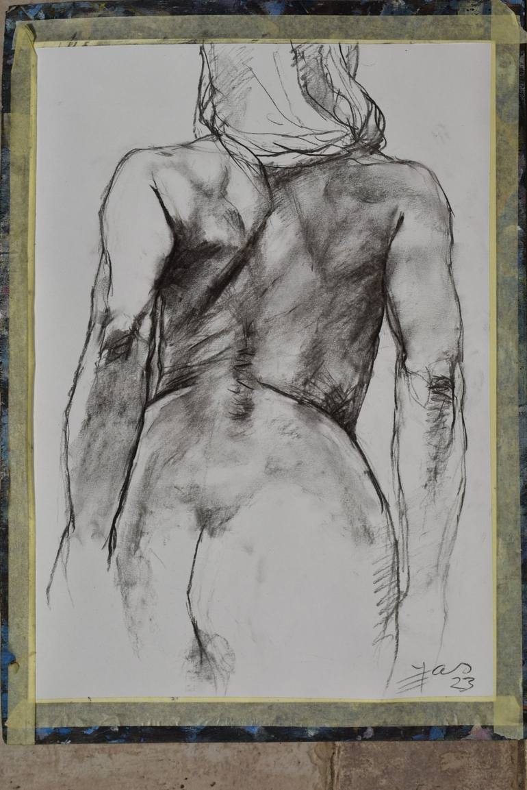Original Nude Drawing by Goran Žigolić