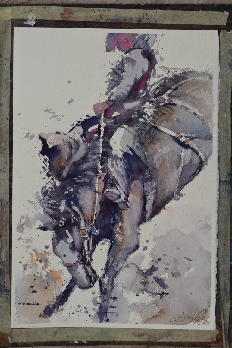 Original Figurative Animal Painting by Goran ŽIgolić