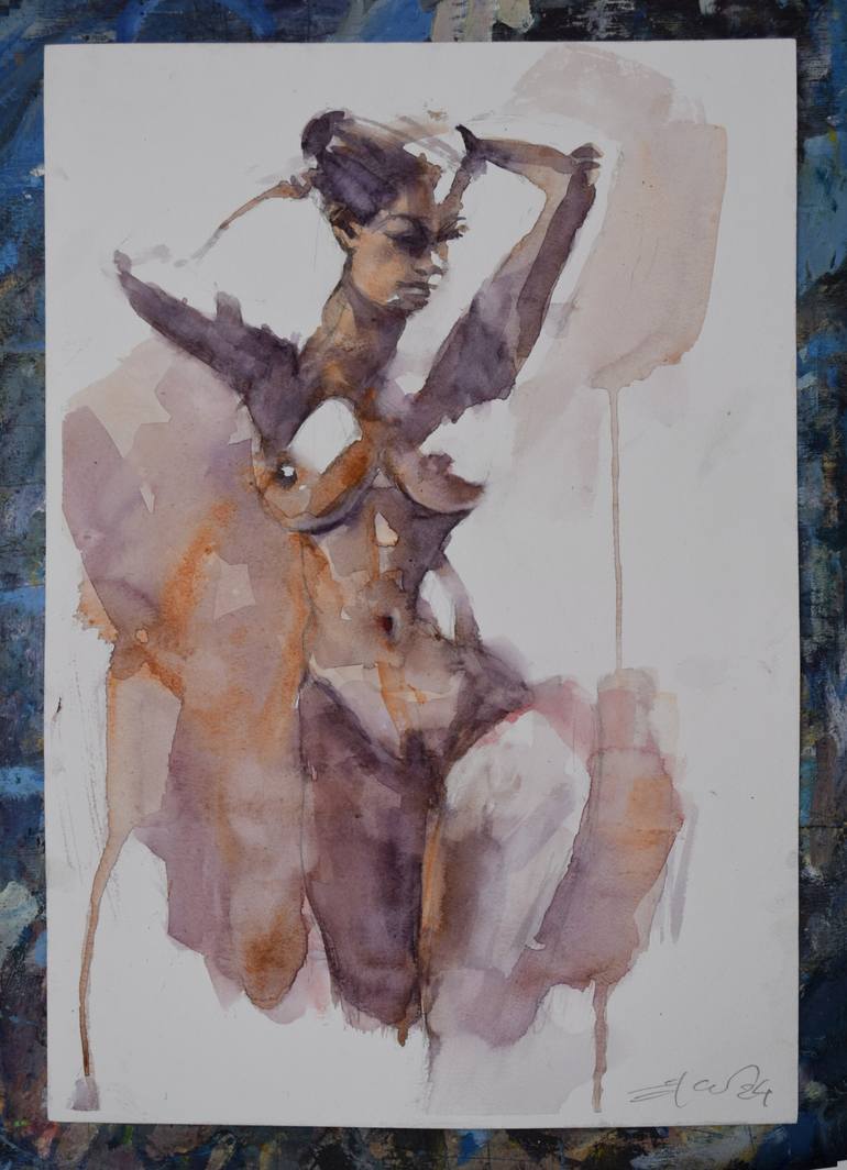 Original Figurative Nude Painting by Goran Žigolić