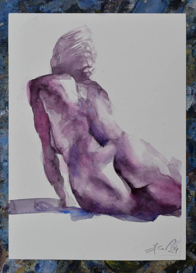 Original Figurative Nude Painting by Goran Žigolić