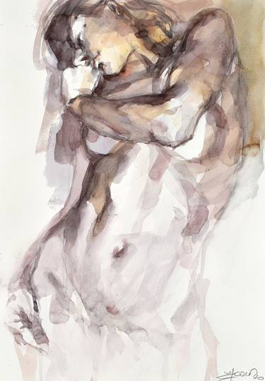 Original Figurative Nude Paintings by Goran Žigolić