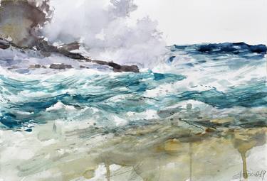 Original Figurative Seascape Paintings by Goran Žigolić