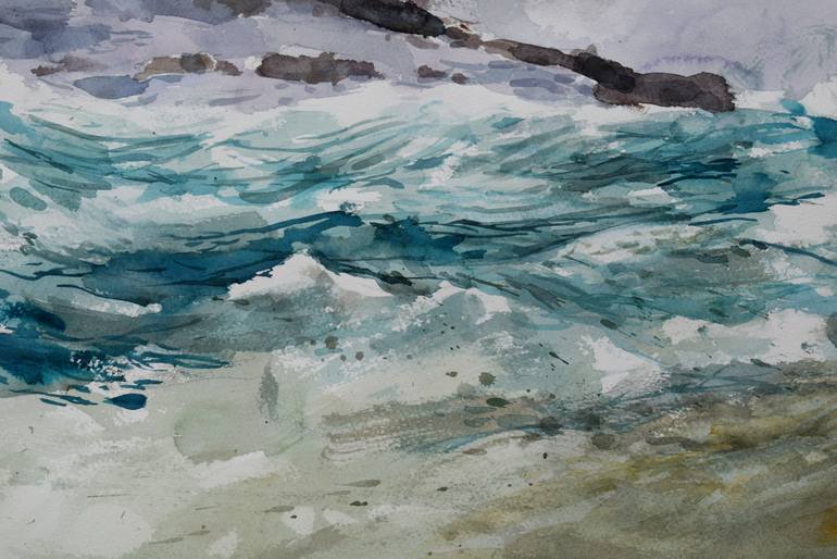 Original Figurative Seascape Painting by Goran ŽIgolić