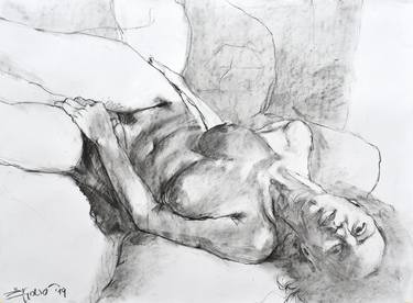 Original Figurative Nude Drawings by Goran Žigolić