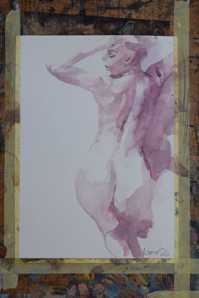 Original Figurative Nude Painting by Goran Žigolić