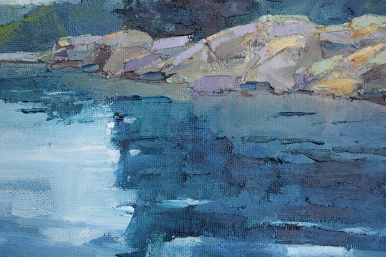 Original Figurative Seascape Painting by Goran ŽIgolić