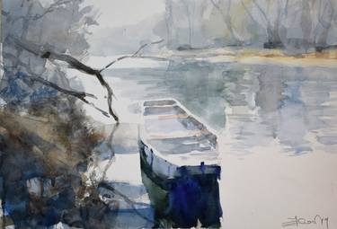Original Boat Paintings by Goran Žigolić