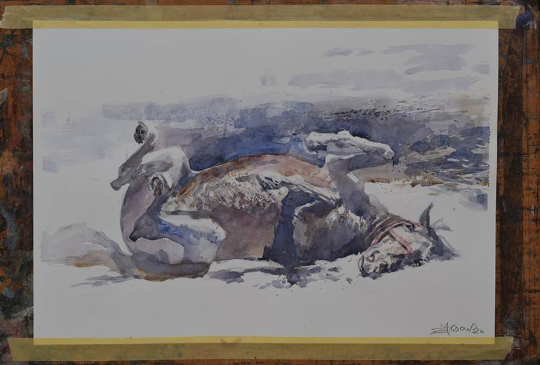 Original Animal Painting by Goran Žigolić