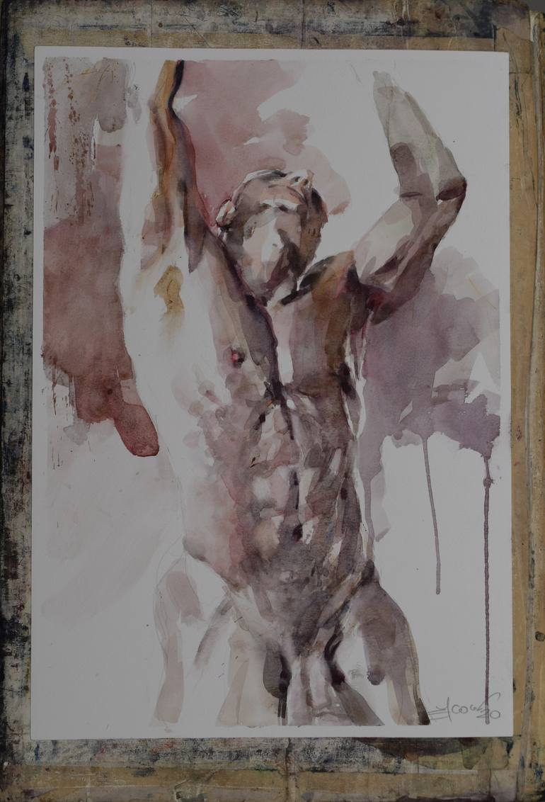 Original Figurative Nude Painting by Goran Žigolić