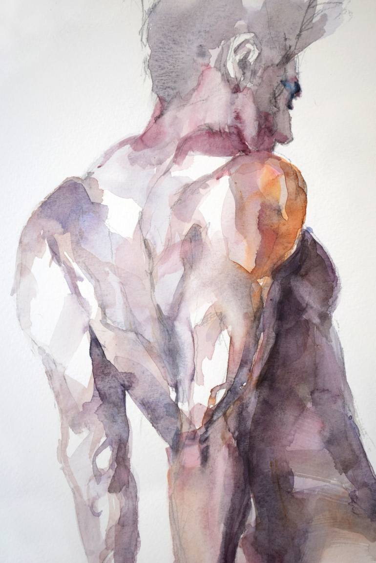 Original Figurative Nude Painting by Goran Žigolić