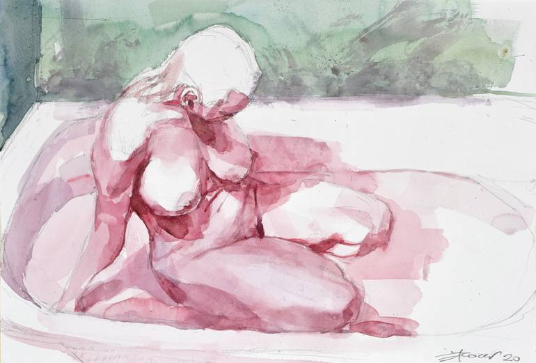 Original Figurative Nude Paintings by Goran ŽIgolić