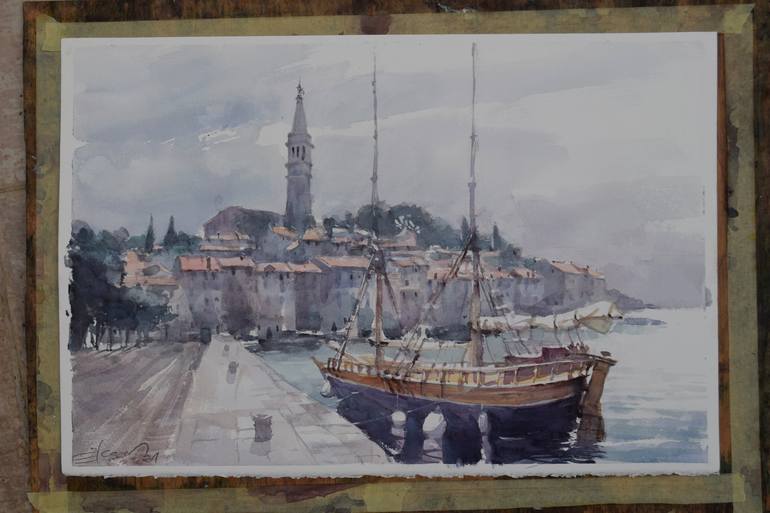 Original Cities Painting by Goran Žigolić