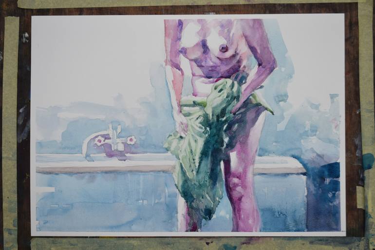 Original Figurative Nude Painting by Goran Žigolić