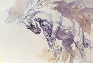 Original Figurative Animal Paintings by Goran Žigolić