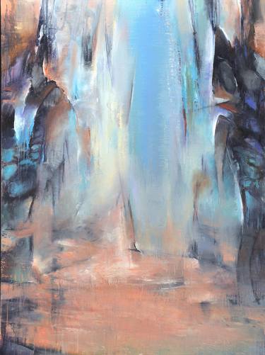 Original Abstract Water Paintings by Mira M White