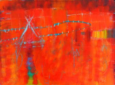 Original Expressionism Abstract Paintings by Mira M White