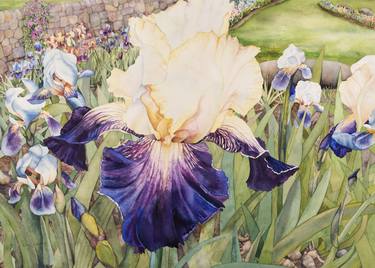 Original Realism Floral Paintings by Gayle Mahoney