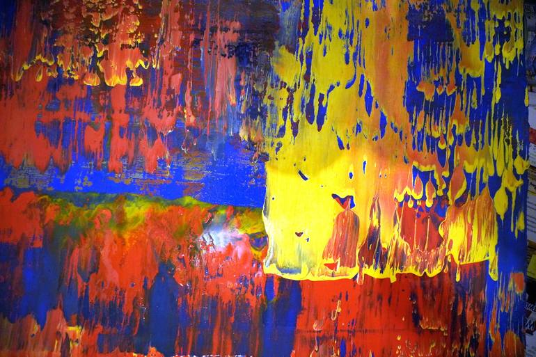 Original Contemporary Abstract Painting by Werner Fassbender