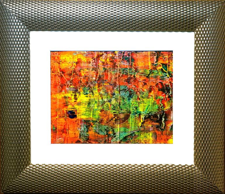 Original Abstract Painting by Werner Fassbender