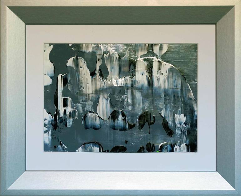 Original Abstract Painting by Werner Fassbender