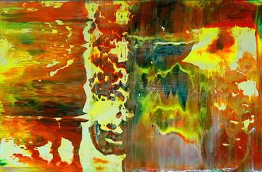 Original Expressionism Abstract Paintings by Werner Fassbender
