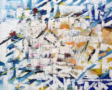 Print of Abstract Expressionism Architecture Paintings by kah wah tan