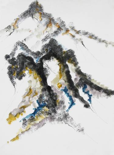 Print of Abstract Expressionism Landscape Drawings by kah wah tan