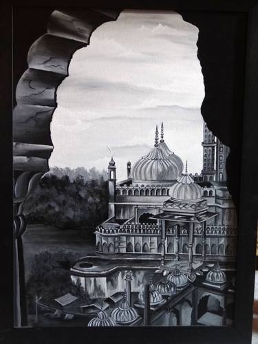 Print of Art Deco Architecture Paintings by Bhavana Saxena