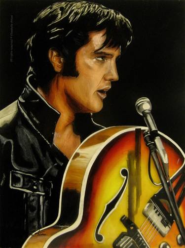 Elvis Presley portrait thumb