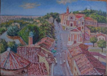 Original Impressionism Landscape Paintings by Davide Rodoquino