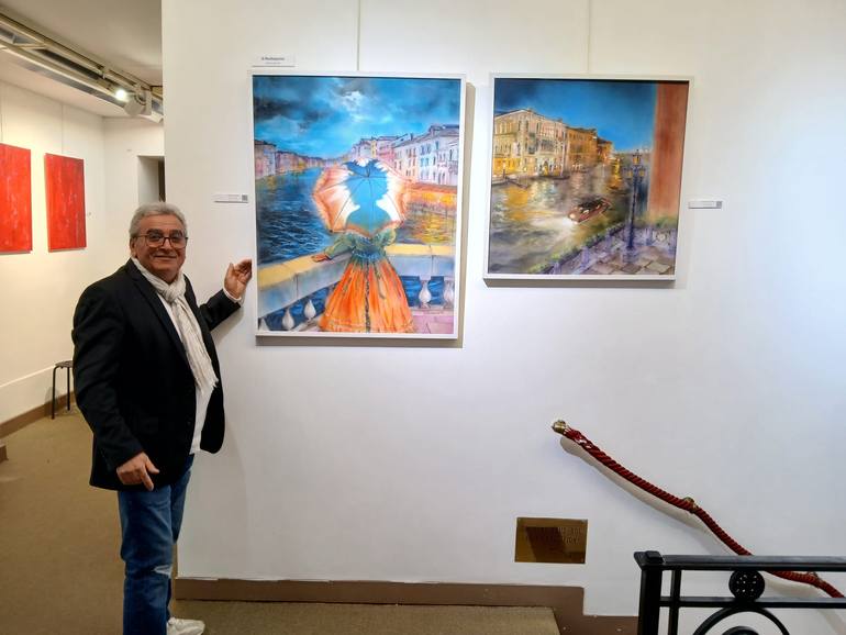 Original Contemporary Seascape Painting by Davide Rodoquino