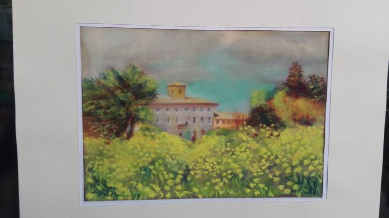 Original Impressionism Landscape Painting by Davide Rodoquino