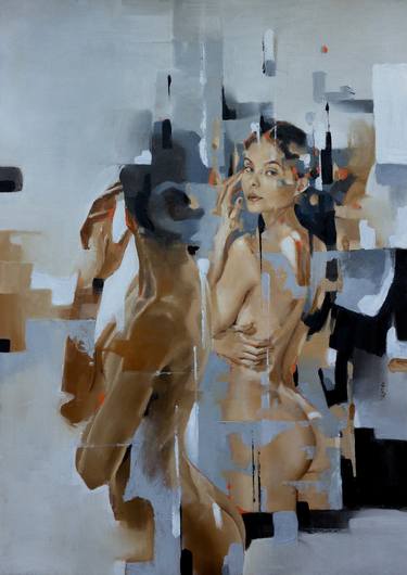 Original Impressionism Nude Paintings by Eduardo Landa