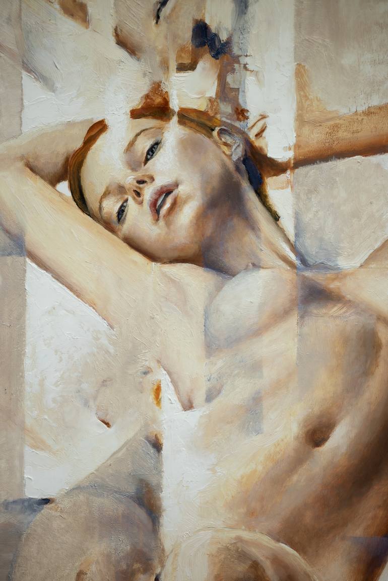 Original Figurative Nude Painting by Eduardo Landa