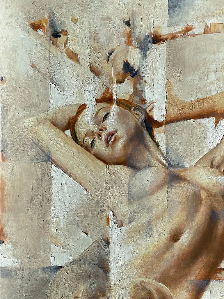Original Figurative Nude Painting by Eduardo Landa