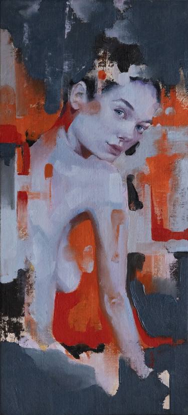 Original Expressionism Women Paintings by Eduardo Landa