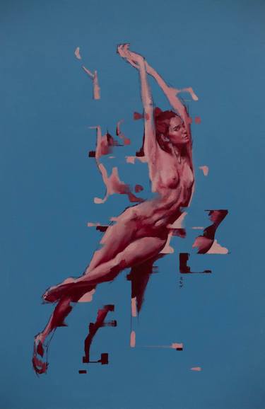 Original Expressionism Body Paintings by Eduardo Landa