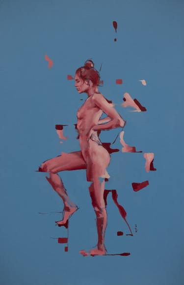 Original Expressionism Body Painting by Eduardo Landa