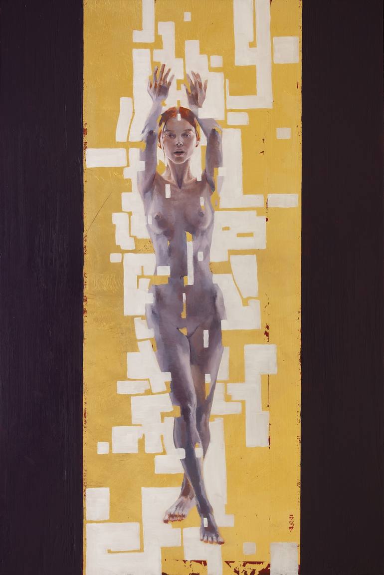 Original Figurative Nude Painting by Eduardo Landa