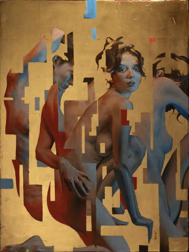 Original Figurative Nude Painting by Eduardo Landa