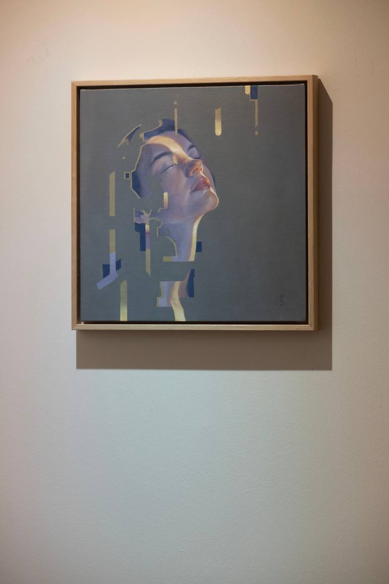 Original Figurative Women Painting by Eduardo Landa