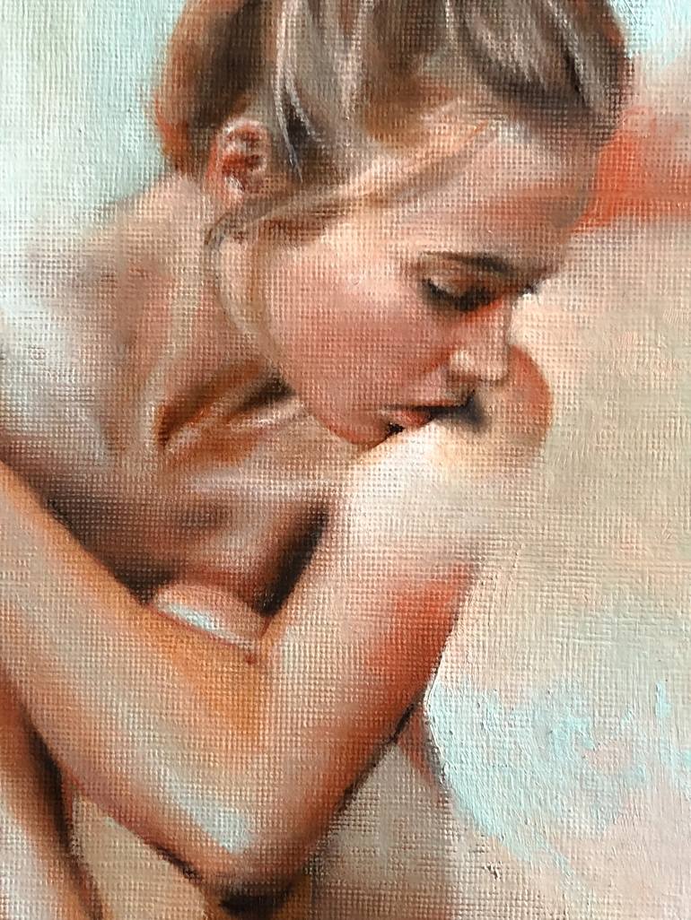 Original Figurative Women Painting by Eduardo Landa