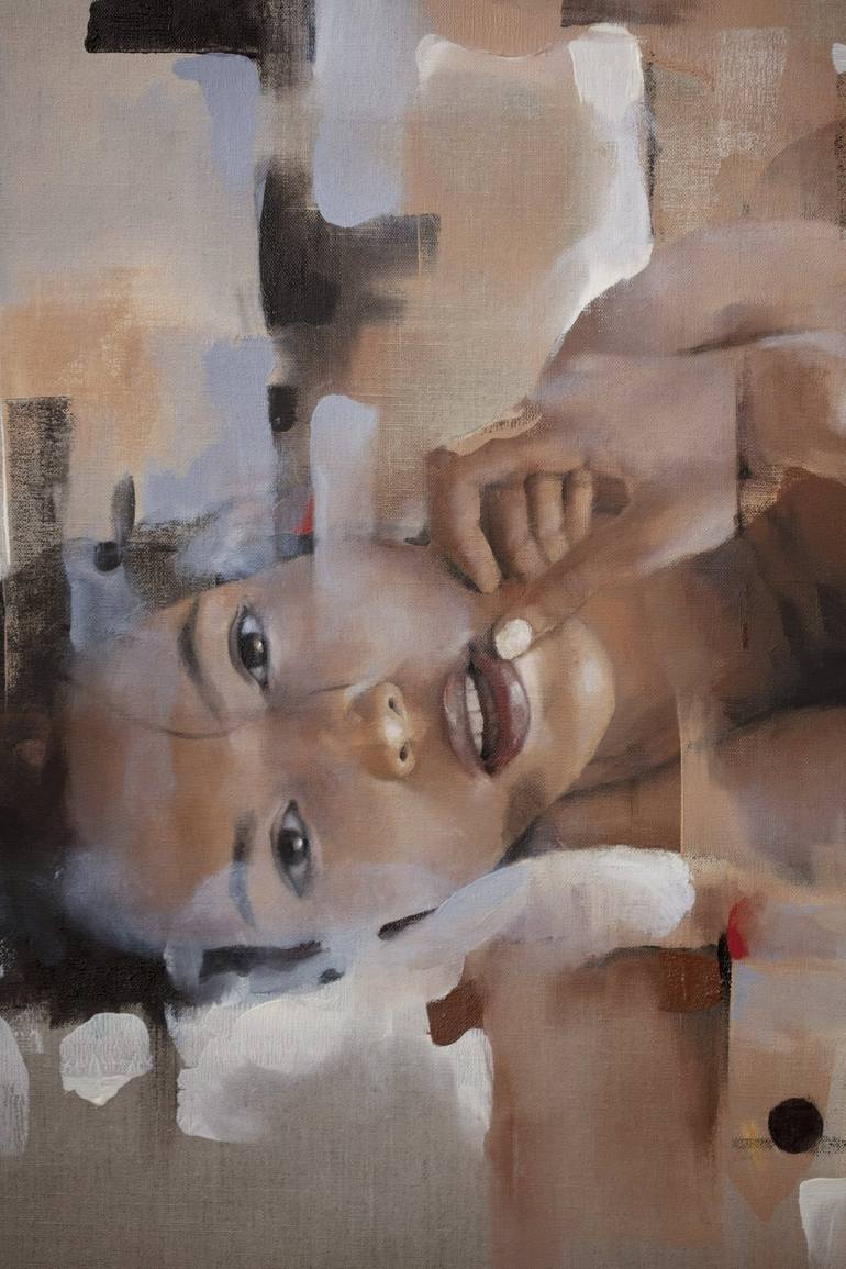 Original Figurative Portrait Painting by Eduardo Landa