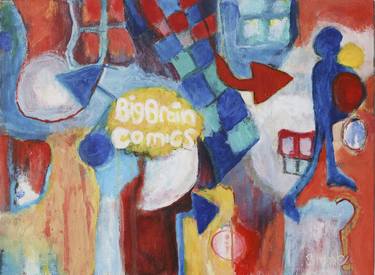 Original Abstract Expressionism Sport Paintings by susan stone