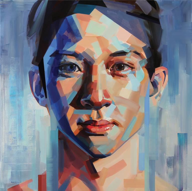 It's You but Not You Painting by Yi Shin Chiang | Saatchi Art