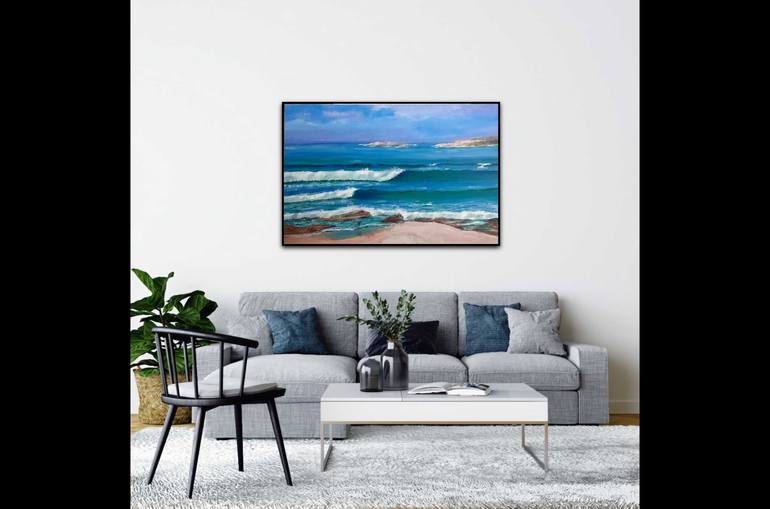 Original Seascape Painting by Kym Ware