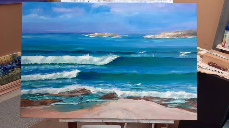 Original Seascape Painting by Kym Ware